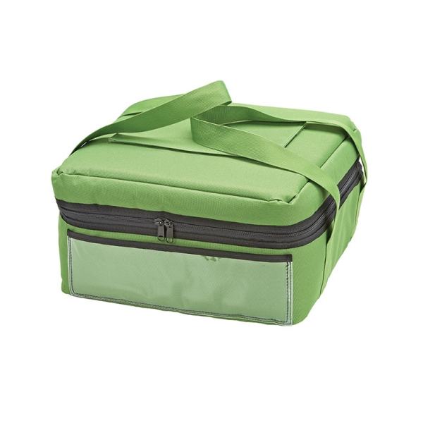 Green Insulated Transport Tote